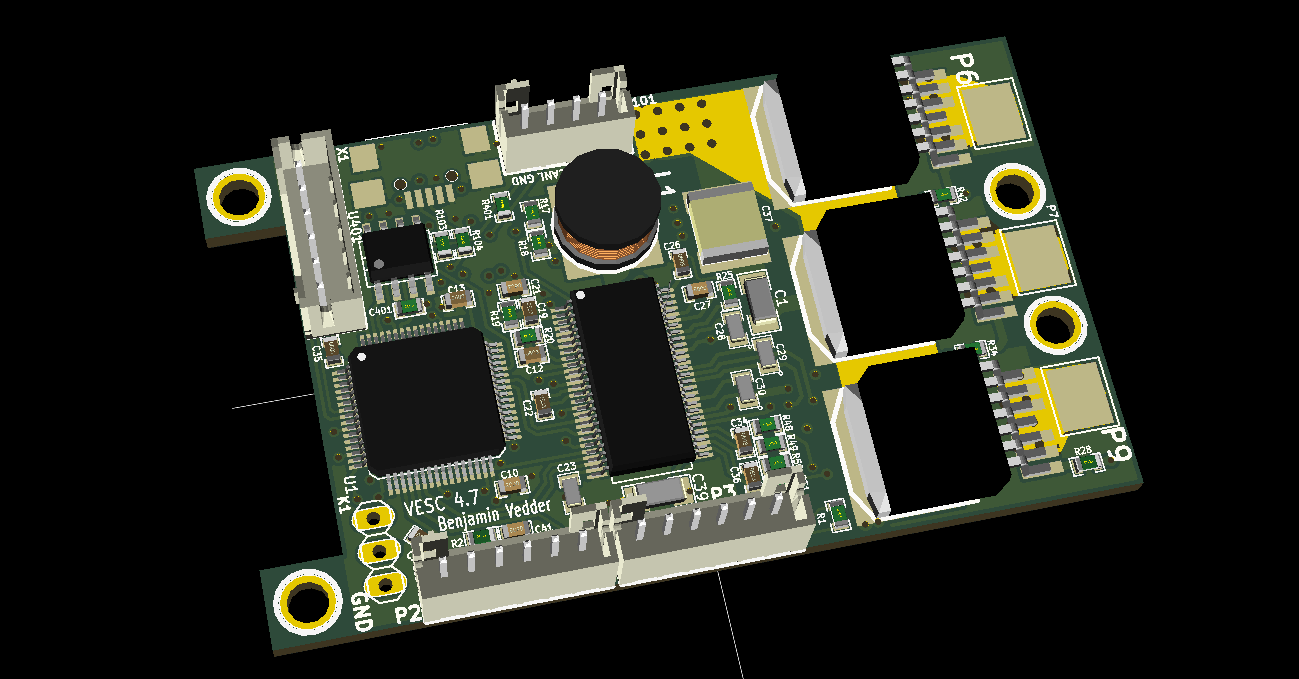 High Power ESC Controller based upon the VESC® Open Source Project